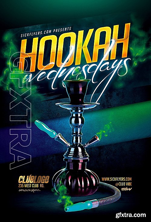 Hookah Wednesdays Flyer