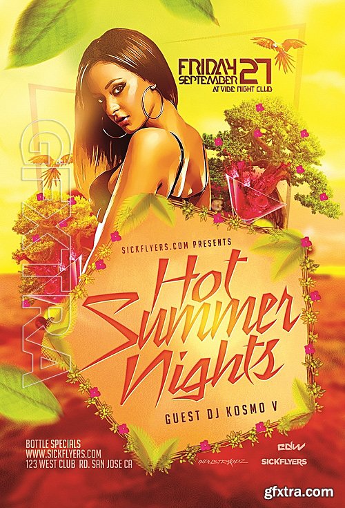 Hot Summer Nights Flyer