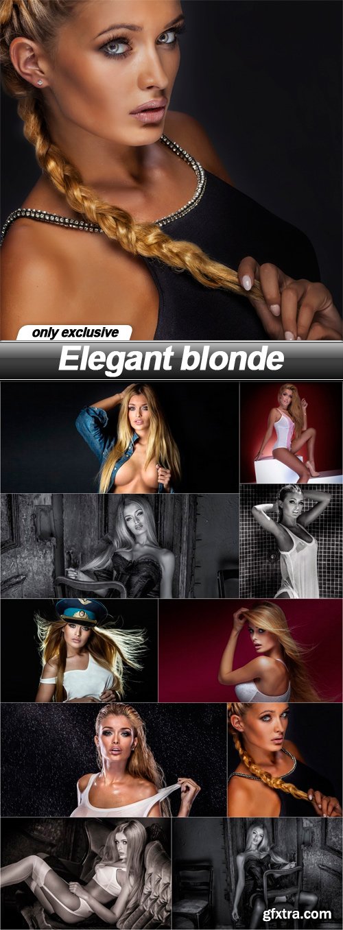 Elegant blonde - 10 UHQ JPEG