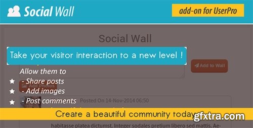 CodeCanyon - Social Wall Addon for UserPro v3.3 - 9553858