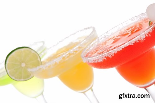 Collection of cocktail glass with a drink splashing 25 HQ Jpeg