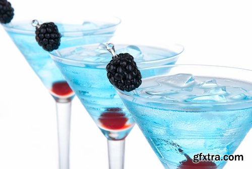 Collection of cocktail glass with a drink splashing 25 HQ Jpeg