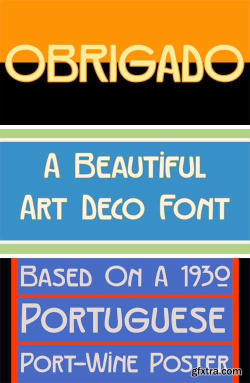 Obrigado Font Family