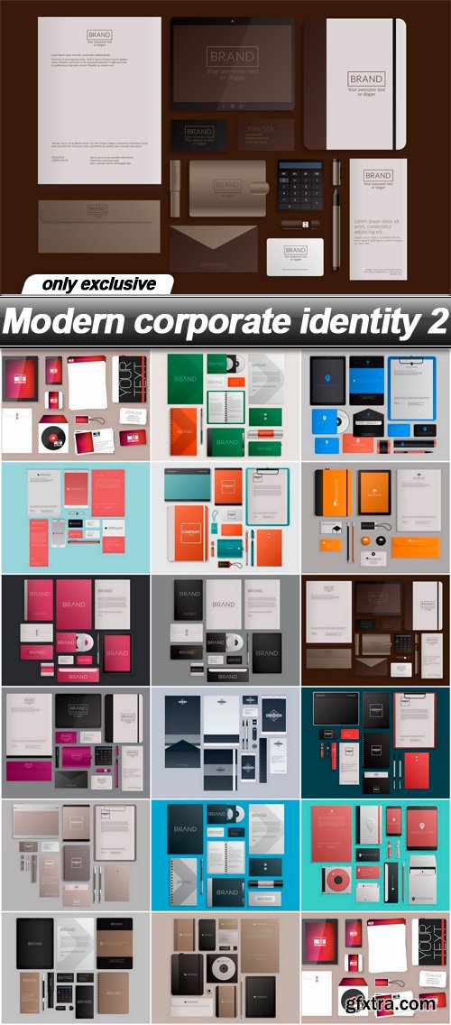 Modern corporate identity 2 - 17 EPS