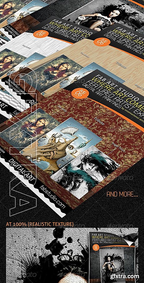 GraphicRiver - Digital Art Studio & Gallery Flyer PSD Vol2 2770123