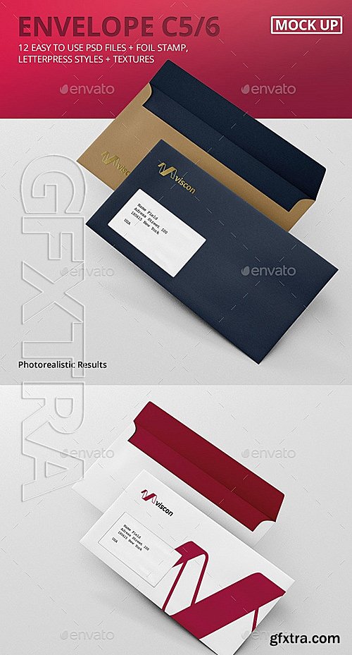 GraphicRiver - Envelope C5-6 Mock-Up 10527135