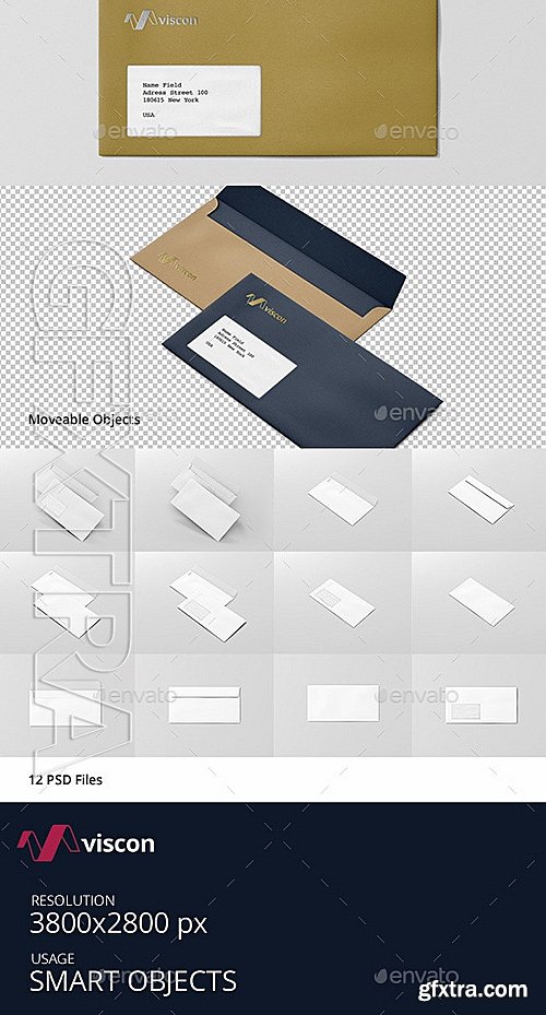 GraphicRiver - Envelope C5-6 Mock-Up 10527135