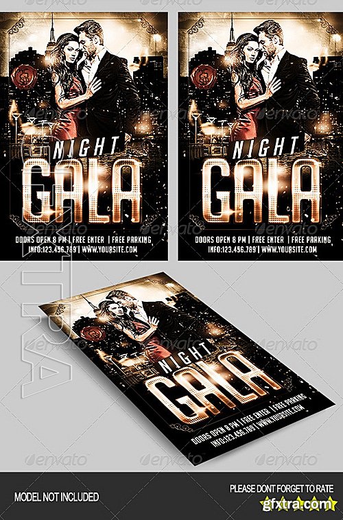 GraphicRiver - Gala Night Flyer 8596643