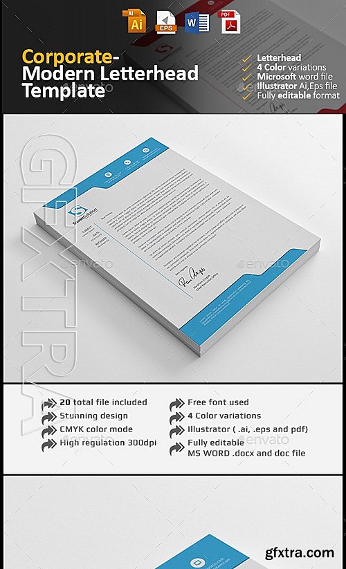 GraphicRiver - Letterhead 12006448