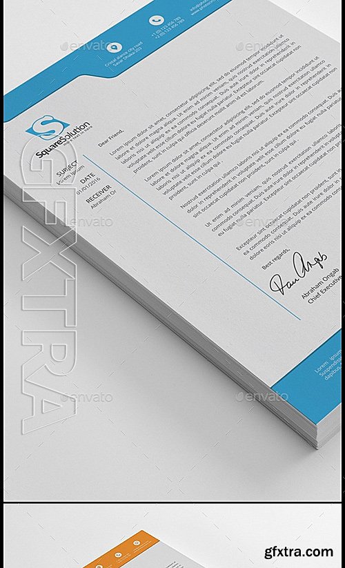 GraphicRiver - Letterhead 12006448