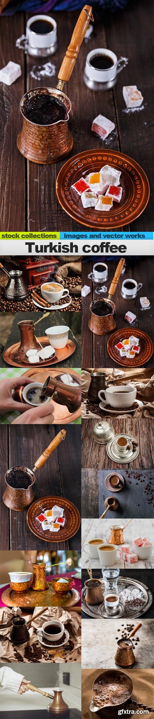 Turkish coffee, 15 x UHQ JPEG