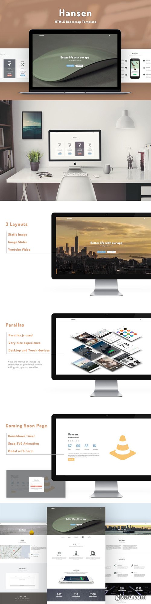 Hansen - HTML5 Template - CM 410694