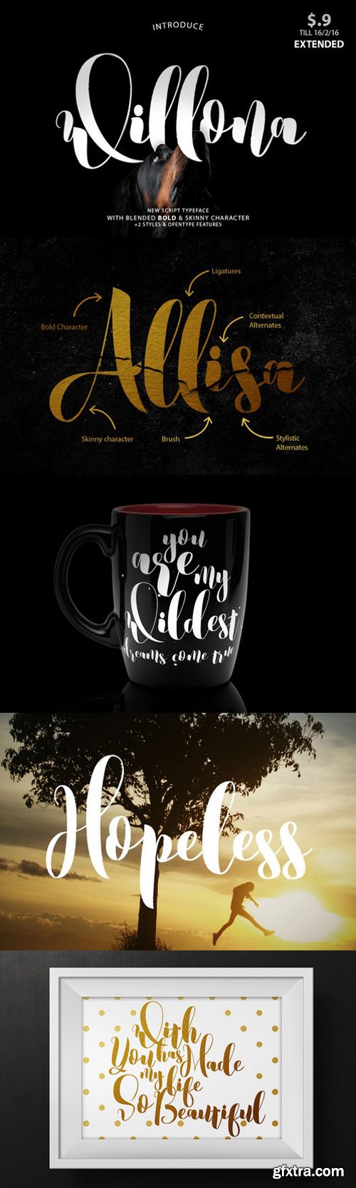 CM - Willona Typeface 491204