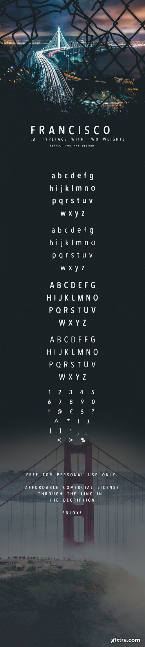 Francisco - Font