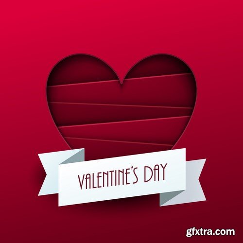 Background Love valentine's day cards 20x EPS