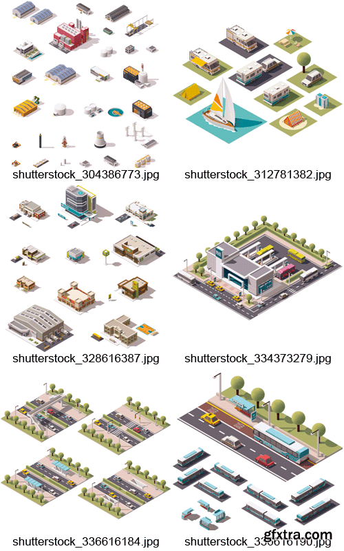 Amazing SS - Isometric Elements 4, 25xEPS