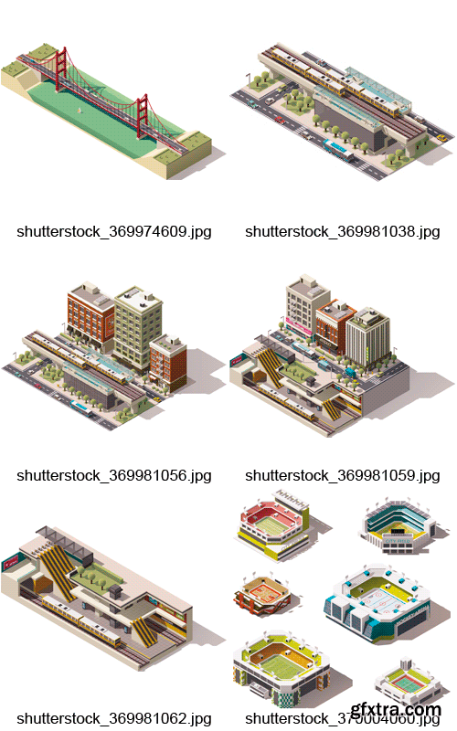 Amazing SS - Isometric Elements 4, 25xEPS