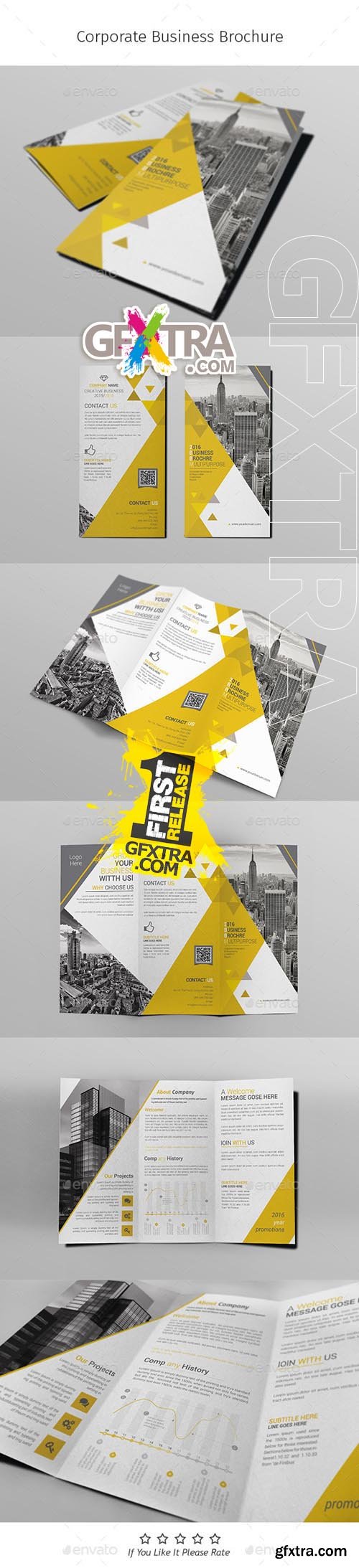 GR - A4 Corporate Business Flyer Template Vol 10 14779666