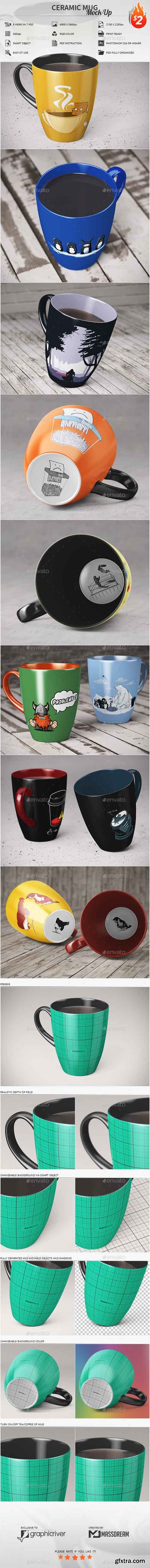 GR - Ceramic Mug Mock-Up 14826947