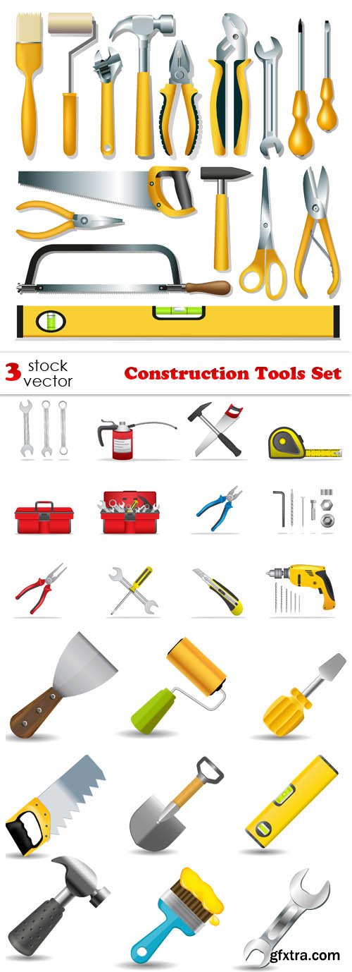 Vectors - Construction Tools Set