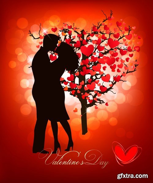 Design elements for valentine's day vector, 15 x EPS