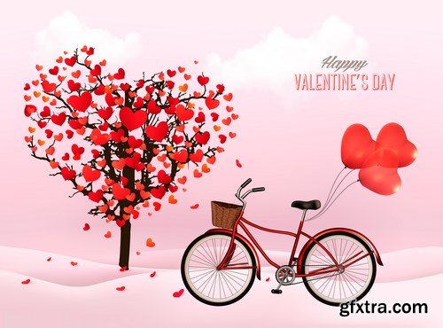 Design elements for valentine's day vector, 15 x EPS