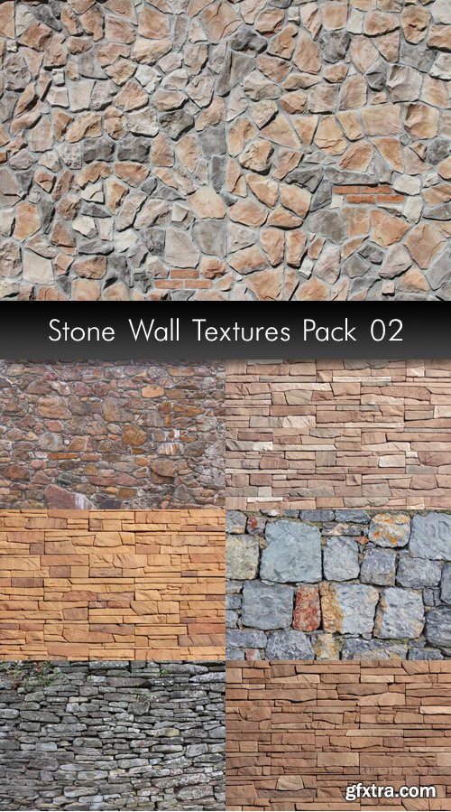 Stone Wall Textures, pack 2