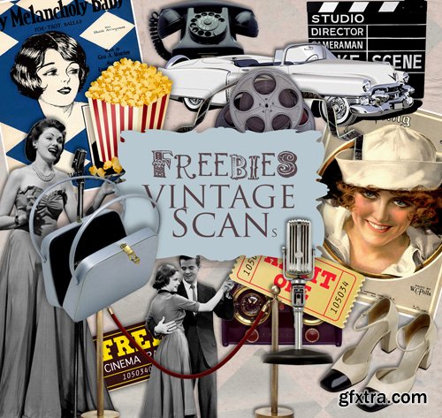 Scrap Kit - Retro Cinema