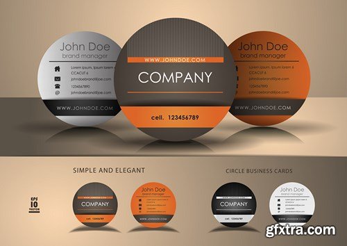 Luxury Business & Corporate Cards 2 - 25xEPS