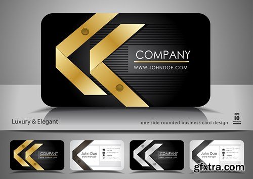 Luxury Business & Corporate Cards 2 - 25xEPS