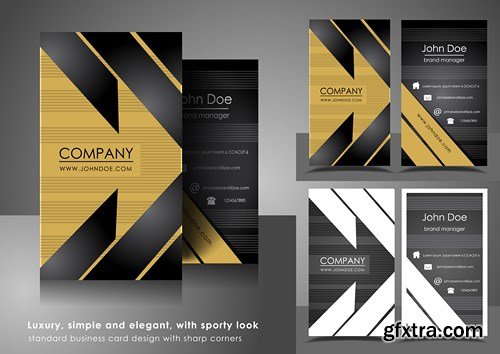 Luxury Business & Corporate Cards 2 - 25xEPS