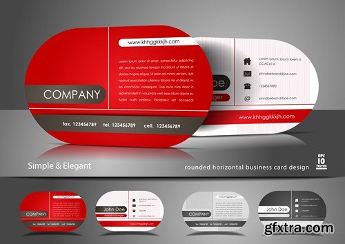 Luxury Business & Corporate Cards 2 - 25xEPS