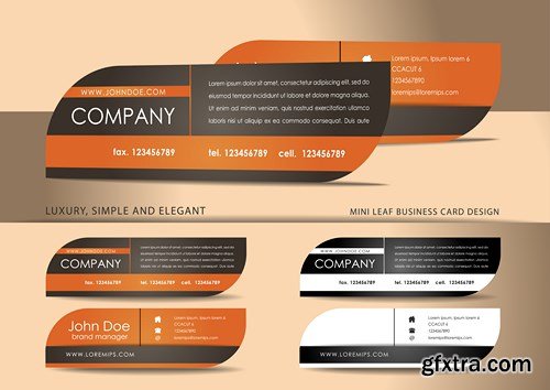 Luxury Business & Corporate Cards 2 - 25xEPS