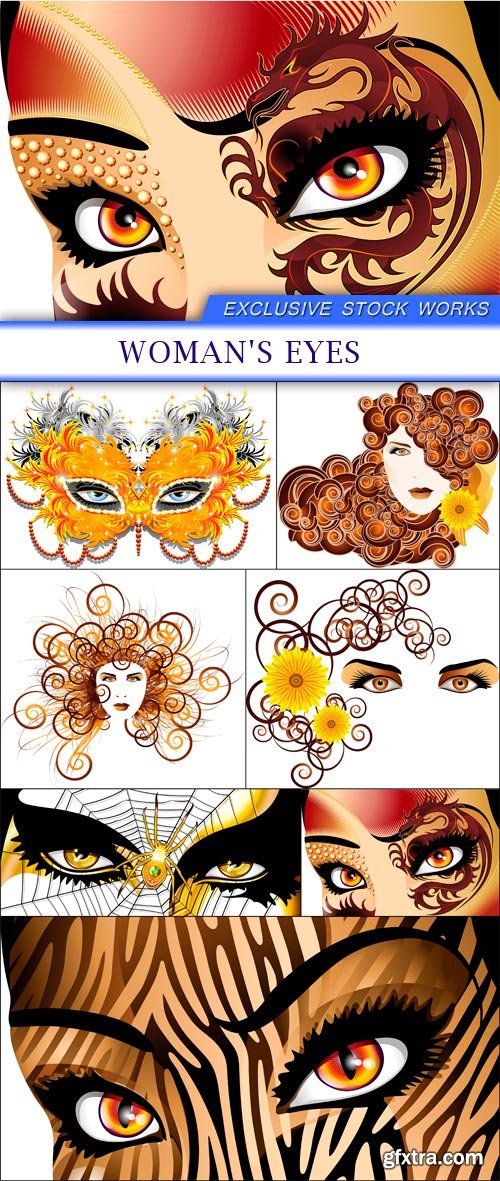 Woman's Eyes 7X EPS