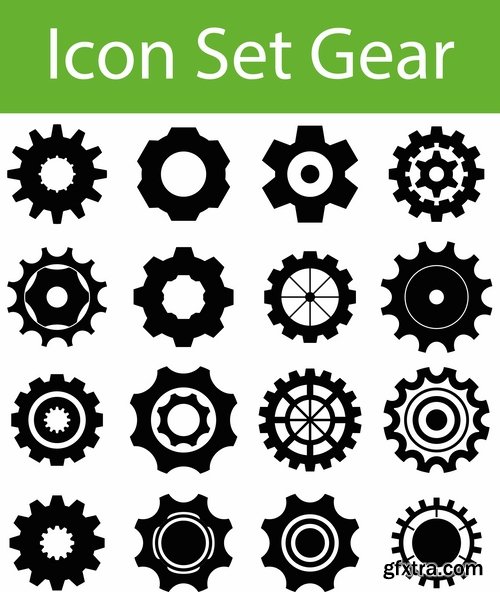 Collection of vector icons flat picture on various subjects #4- 25 EPS
