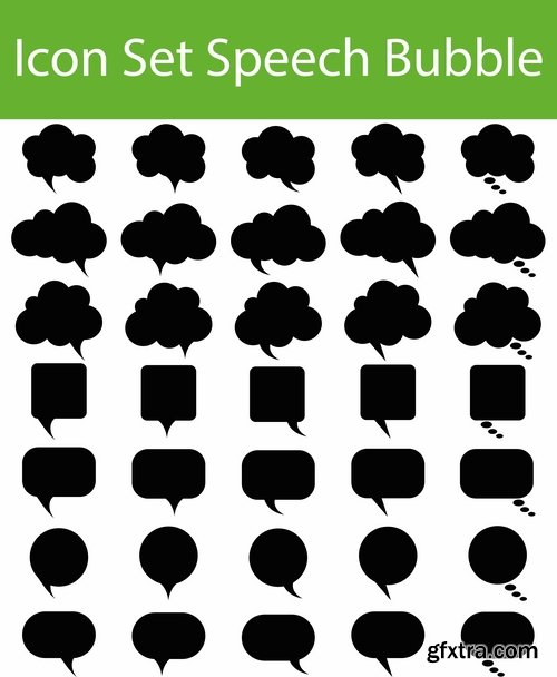 Collection of vector icons flat picture on various subjects #4- 25 EPS