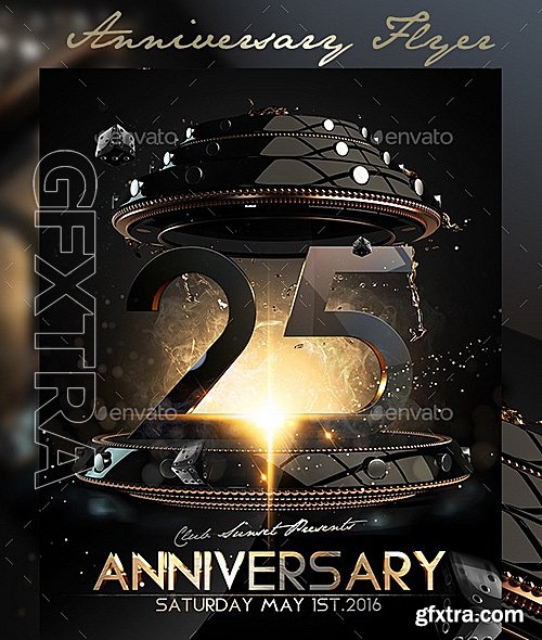 GraphicRiver - Anniversary Flyer 11929653