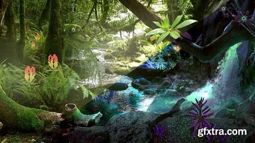 Transitioning Environments from Realistic to Fantasy in Photoshop