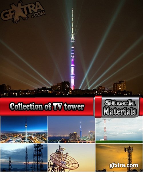 Collection of TV tower communication tower 25 HQ Jpeg