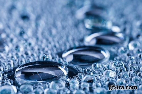 Collection decoration background is water on the stone drop 25 HQ Jpeg