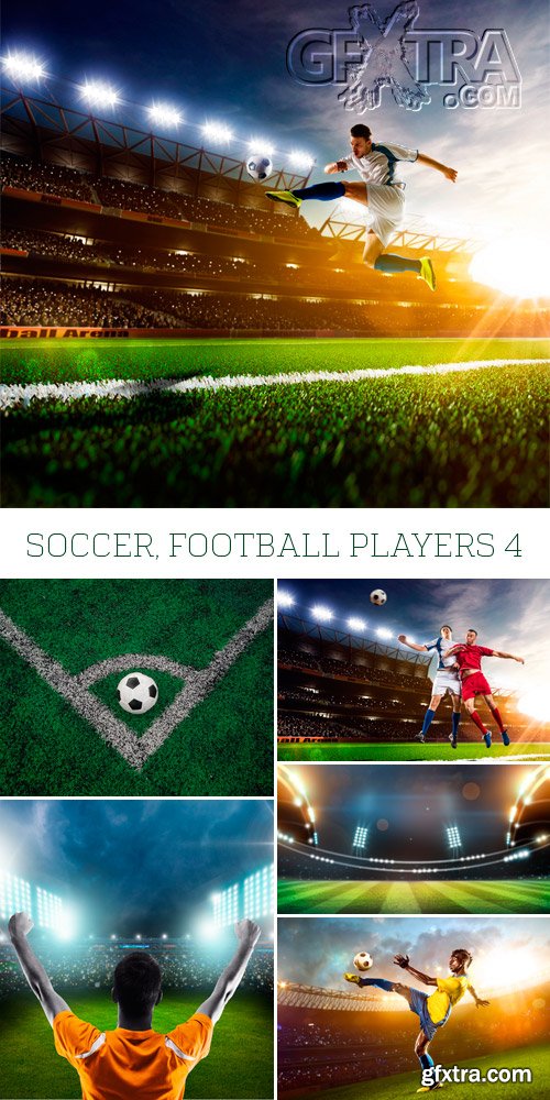 Amazing SS - Soccer, Football Players 4, 24xJPGs