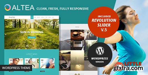 ThemeForest - Altea v1.7.1 - One Page Responsive WordPress Theme - 9751094