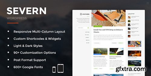 ThemeForest - Severn v3.1.0 - Responsive WordPress Blog Theme - 11642117