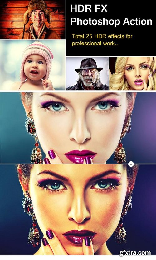 Graphicriver 120+ Pro Photoshop Action Bundle 14274859