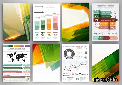 Design Flyer & Corporate Brochures 12 - 25xEPS