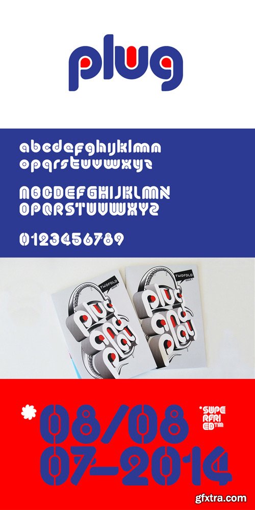 Plug Font $32 | 1 x TTF | Turkish Support