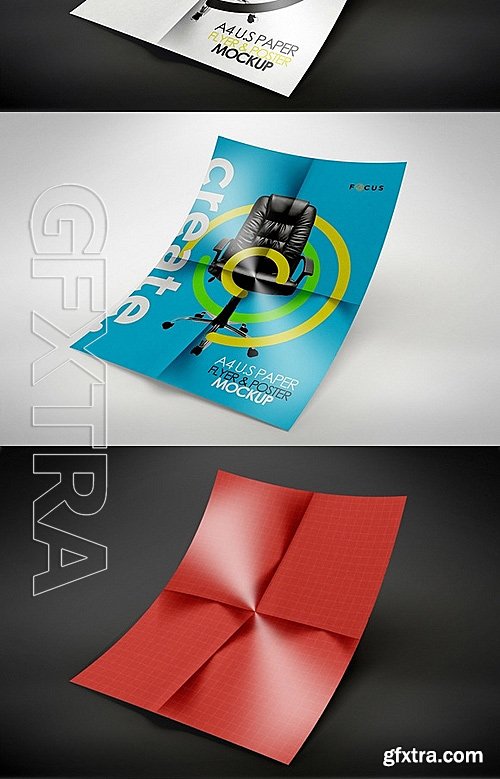 CM - A4 Creative Flyer Mock-Up 5 526905