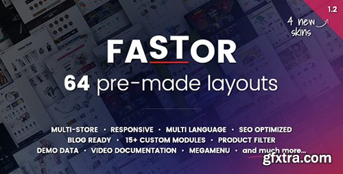 ThemeForest - Fastor v1.2 - Multipurpose Responsive Opencart Theme - 13611044