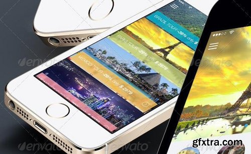 Graphicriver 8 Quality Part 2 - Mobile UI Kit 8494953