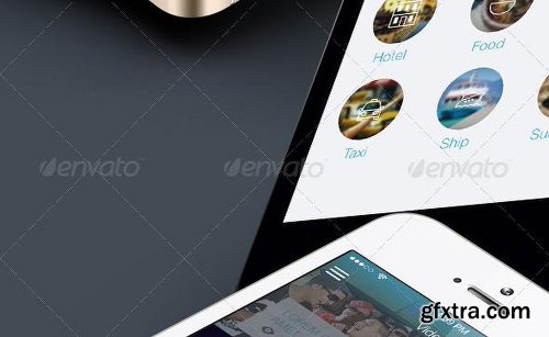 Graphicriver 8 Quality Part 2 - Mobile UI Kit 8494953